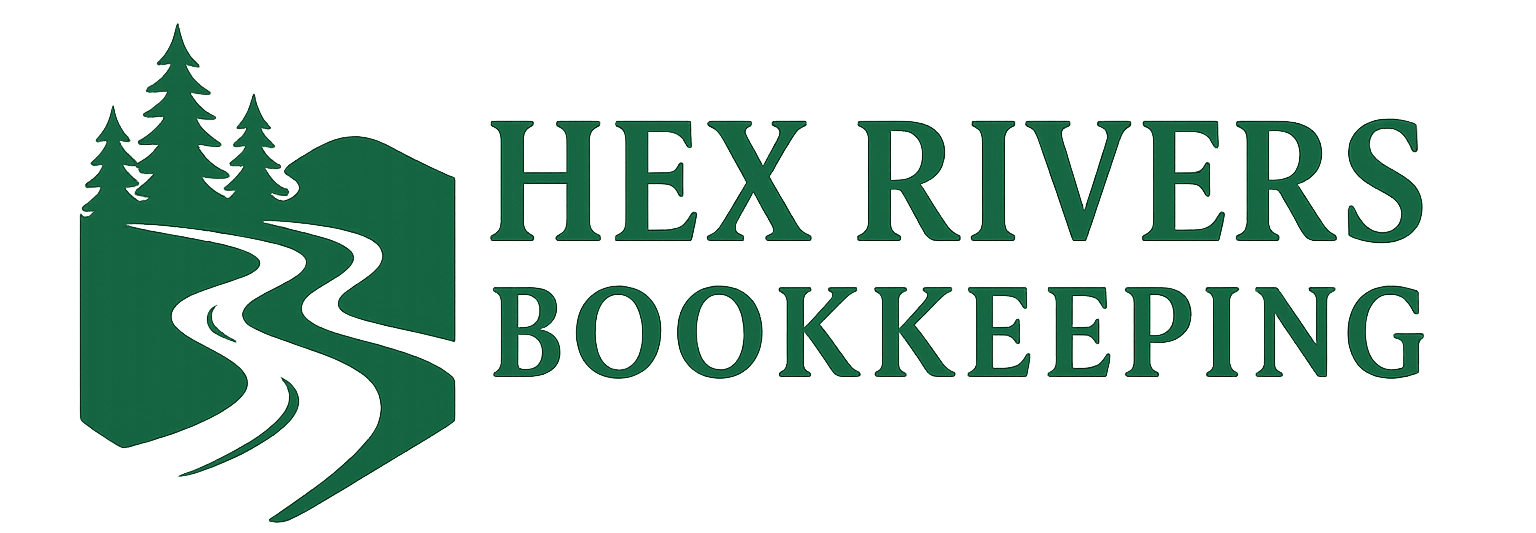 Hex Rivers Bookkeeping Logo